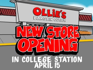 College Station, TX Opening 4/15/2020