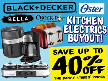 Black & Decker Kitchen Appliances
